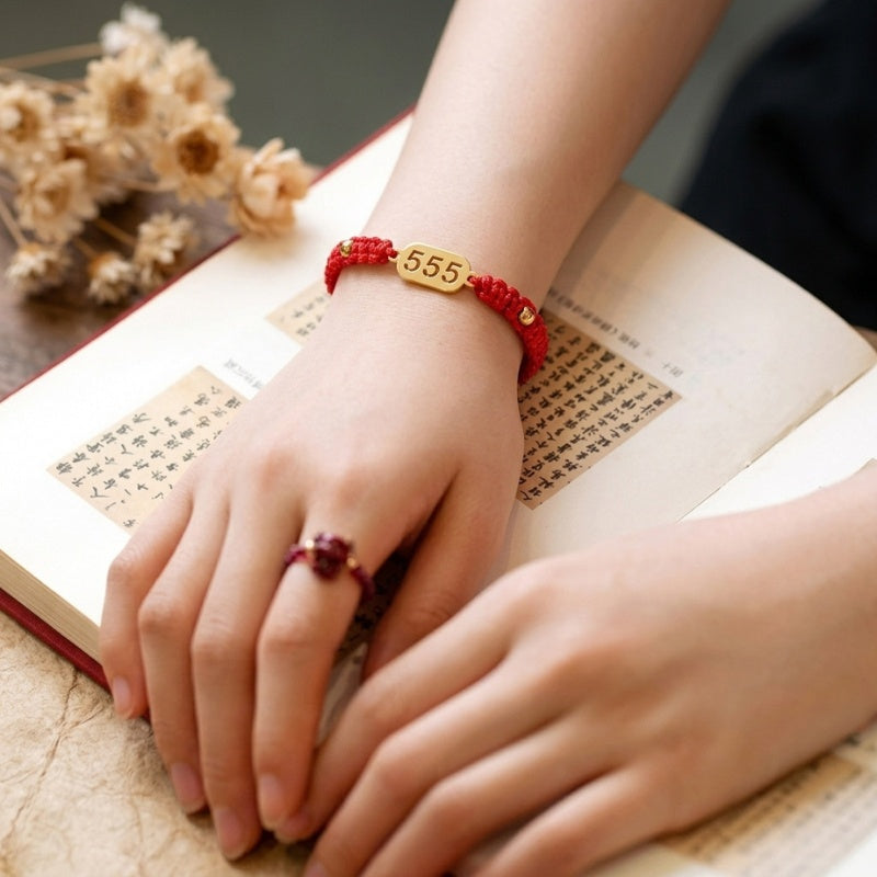 Exclusive: Buddha & Karma 555 Angel Number Transformation Bracelet