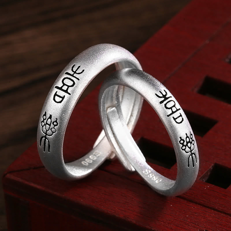 Fortune Jewel Peace And Joy Copper Luck Wealth Ring
