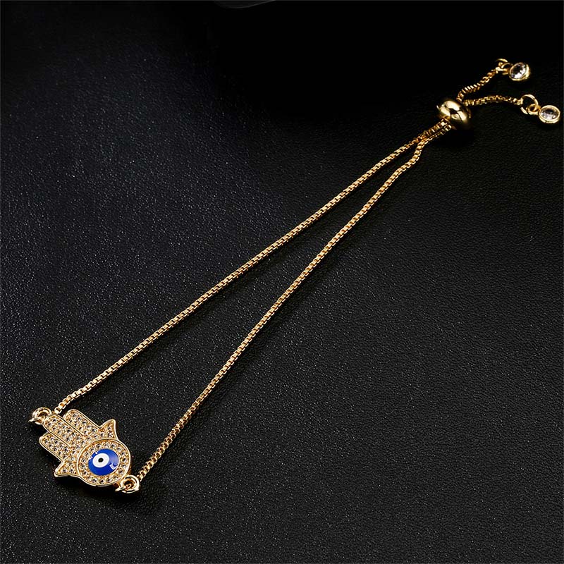 Fortune Jewel Evil Eye Protection Courage Bracelet