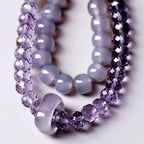 Fortune Jewel Natural Amethyst Crystal Meditation Healing Bracelet
