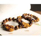 Fortune Jewel Natural Tiger Eye Wealth Bracelet