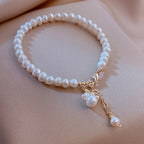Fortune Jewel Pearl Cat Paw Healing Chain Bracelet