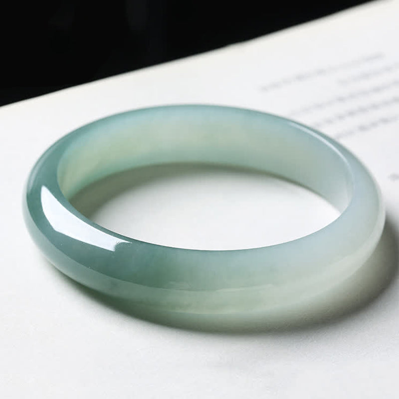 Fortune Jewel Jade Abundance Luck Healing Bangle Bracelet