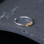 Fortune Jewel 925 Sterling Silver Lotus Flower New Beginning Ring Fortune Jewel