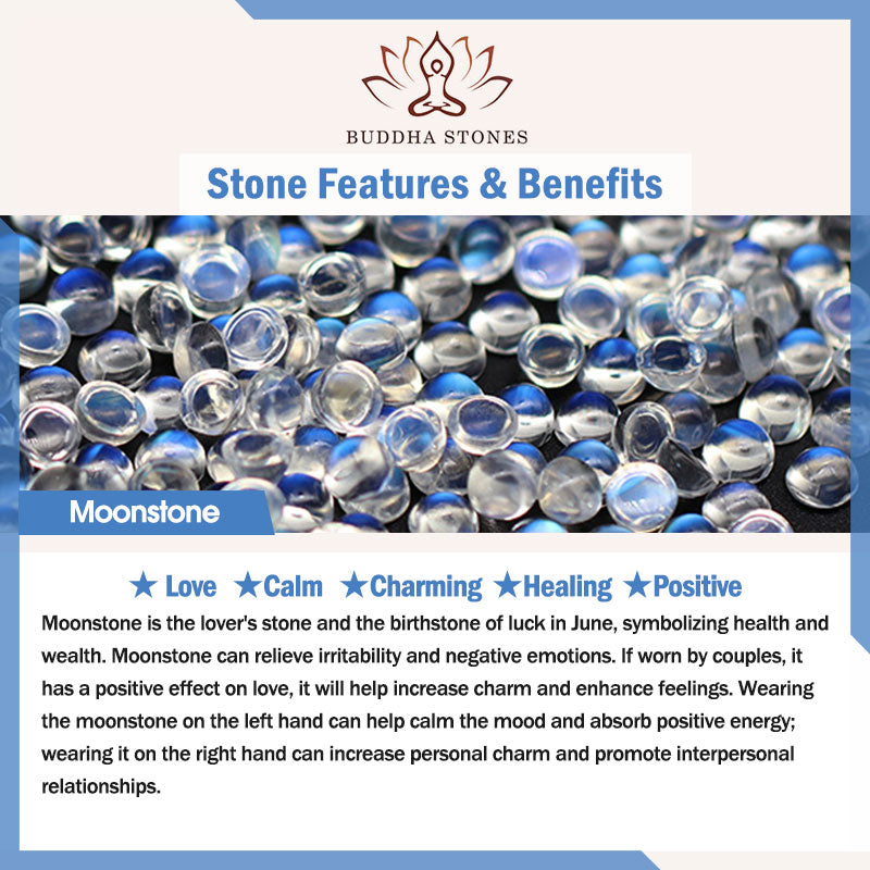 Fortune Jewel 108 Mala Beads Moonstone Amber Lotus Turquoise Crystal Healing Bracelet
