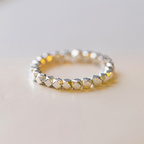 Buddha3bodhi Ultra-fine 3mm Sterling Silver Bead Ring