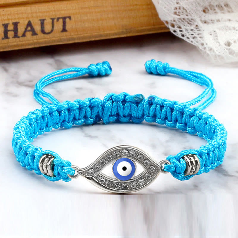 Fortune Jewel Evil Eye Keep Away Evil Spirits String Bracelet