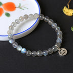 12 Constellations of the Zodiac Moonstone Charming Bracelet
