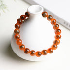 Fortune Jewel Natural Colorful Candy Agate Harmony Strength Bead Bracelet