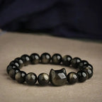 Fortune Jewel "All the best for Luck and Confidence" Lovely Cat Bracelet Includes Gift Message Card Fortune Jewel