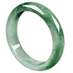 Fortune Jewel Natural Jade Fortune Blessing Bangle Bracelet