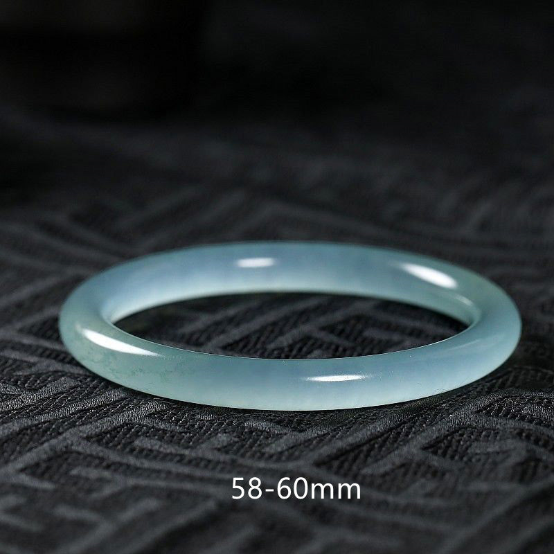 Fortune Jewel Natural Jade Healing Blessing Bangle Bracelet