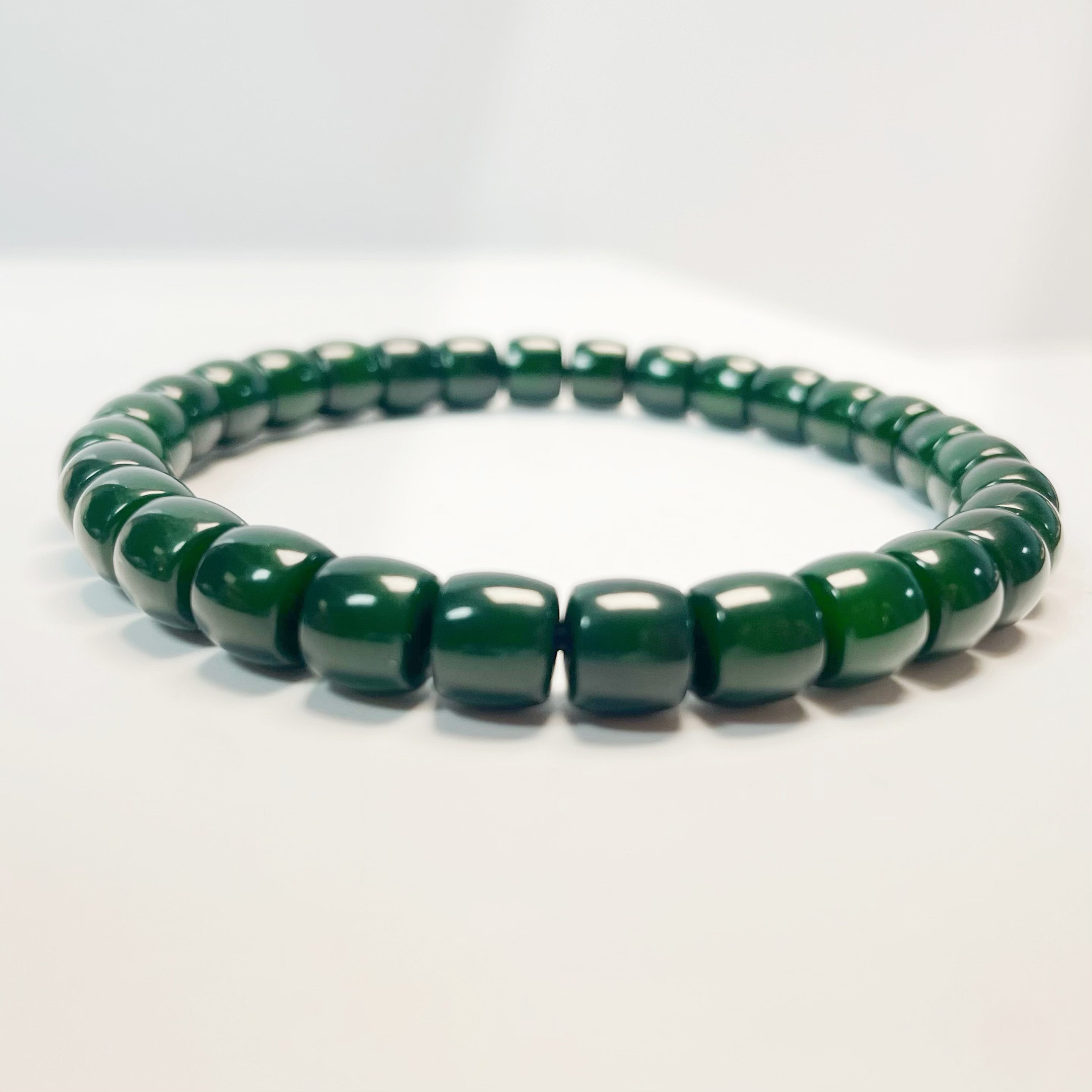 Green Bodhi Beads Meditation Bracelet for Calm and Relaxion