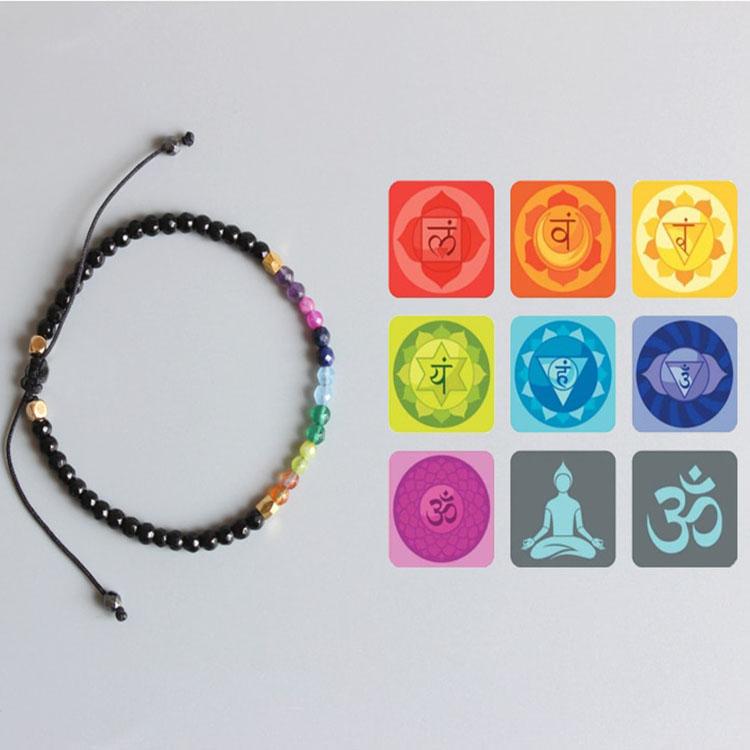 Buddha & Karma 7 Chakra & 12 Constellation Bracelets - Reveal Your True Potential