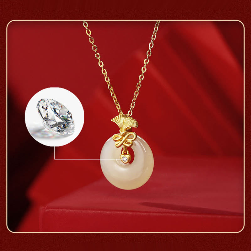 Fortune Jewel 925 Sterling Silver Natural Hetian Jade Carnation Flower Prosperity Necklace Pendant