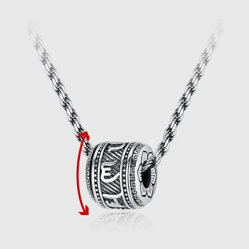 Fortune Jewel Tibet Om Mani Padme Hum Protection Necklace Pendant