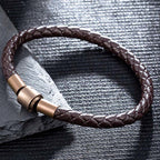 Fortune Jewel Vintage Leather Rope Luck Braid String Bracelet