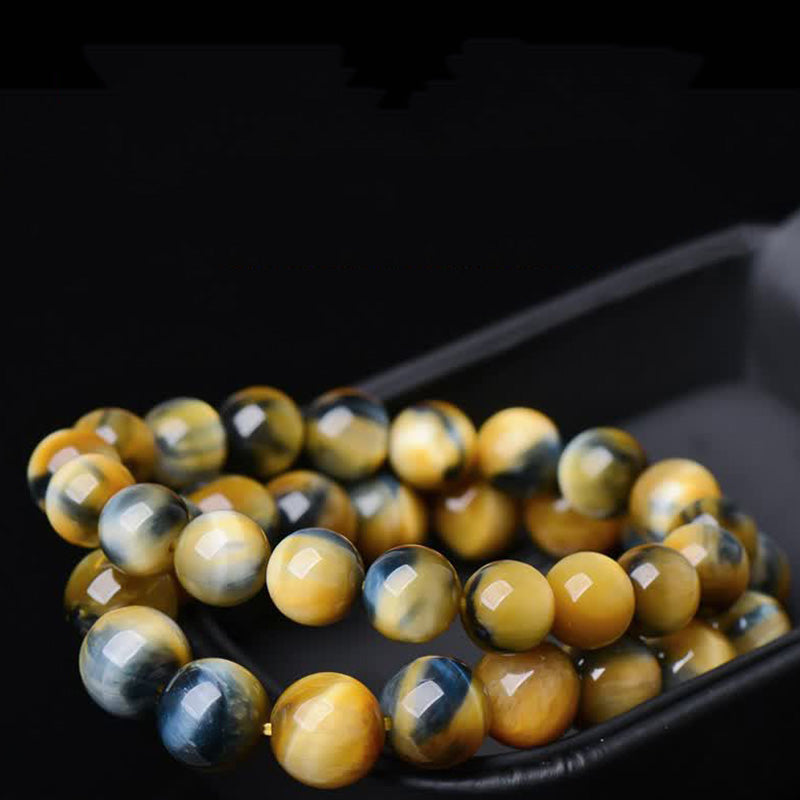 Fortune Jewel Tiger Eye Protection Courage Strength Bracelet