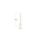 Fortune Jewel Jade Bamboo Pattern Luck Drop Earrings