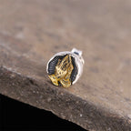 Buddha Stones 925 Sterling Silver Namaste Equality Stud Earrings