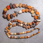 Fortune Jewel 108 Mala Beads Bodhi Seed Luck Wealth Bracelet Wrist Mala
