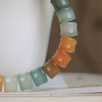 Fortune Jewel Colorful Bodhi Seed Cat Paw Wisdom Bracelet