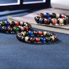 Fortune Jewel Colorful Liuli Glass Bead Luck Bracelet