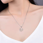 Fortune Jewel The Tree of Life 925 Sterling Silver Creation Necklace Pendant