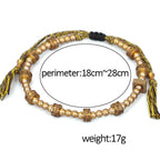 Fortune Jewel Tibetan Curse Six True Words Wealth Bracelet