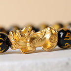 Fortune Jewel "Blessings of Protection to Attract Wealth" PiXiu Bracelet Includes Gift Message Card Fortune Jewel