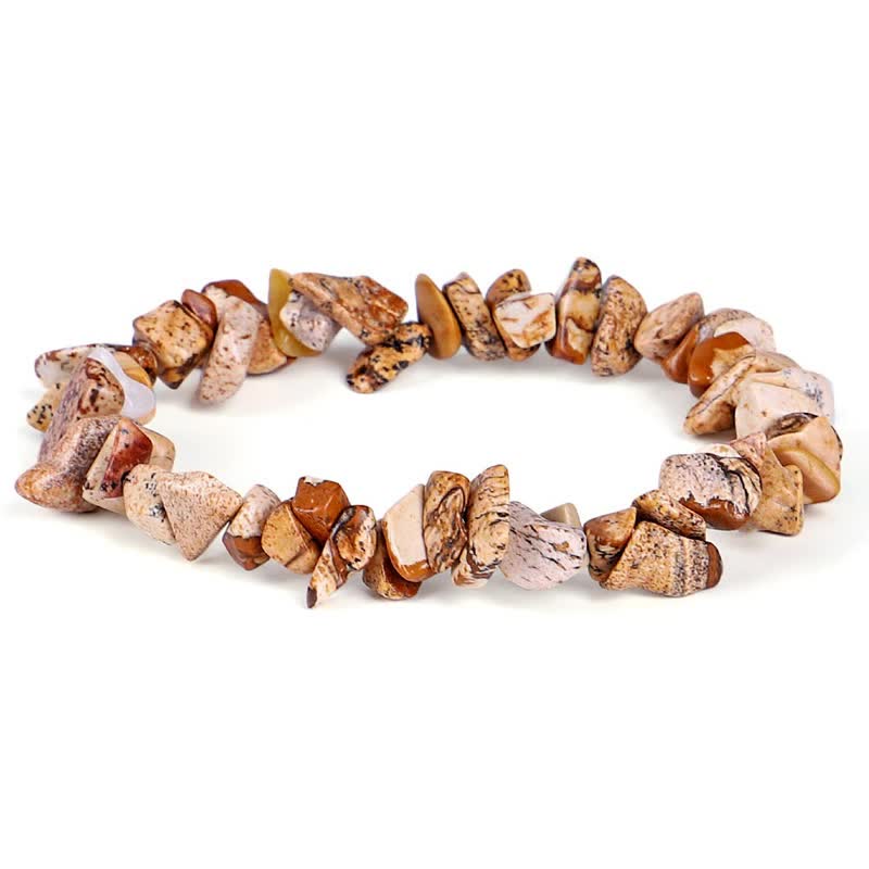 Fortune Jewel Amethyst Lazurite Various Crystal Stone Healing Positive Bracelet