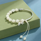 Fortune Jewel Bodhi Seed Butterfly Lotus Luck Wealth Bracelet Bangle