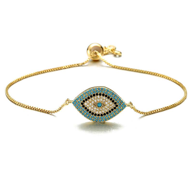 Fortune Jewel Evil Eye Protection Healing Bracelet