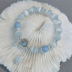 Fortune Jewel Cat's Eye Moonstone Butterfly Star Charm Support Bracelet