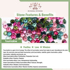 Fortune Jewel Garnet Tourmaline Butterfly Protection Bracelet Anklet