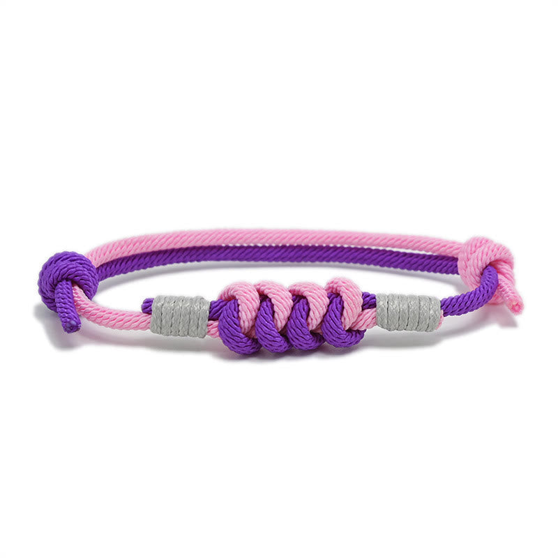 Fortune Jewel Simple Design King Kong Knot Strength Braid String Bracelet