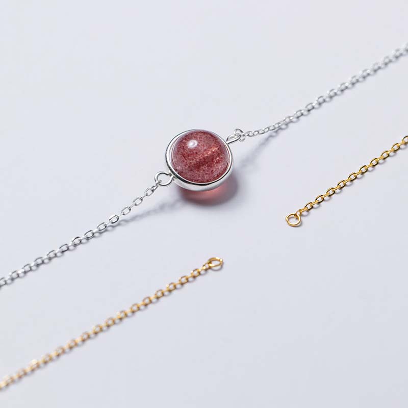 Fortune Jewel 925 Sterling Silver Semi-finished Chain Blessing Bracelet