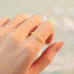 Fortune Jewel Natural Citrine Happiness Prosperity Ring