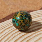 Fortune Jewel Natural Multicolored Lacquer Beads Calm Bracelet