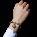 Fortune Jewel Abelia Biflora Wood Happiness Protection Bracelet