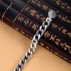 Fortune Jewel Tibet Om Mani Padme Hum Double Dorje Vajra Creativity Bracelet