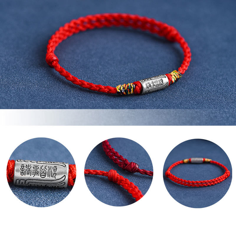 Fortune Jewel Handcrafted 925 Sterling Silver Everything Goes Well Design Protection Strength Bracelet Anklet