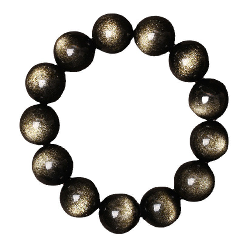 Fortune Jewel Tibetan Obsidian Purification Bracelet