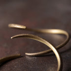 Fortune Jewel Simple Design Copper Luck Adjustable Cuff Bracelet