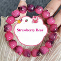 New Cute Color Series Cat Paw Bodhi Bracelet, Multiple Colors Available, 12-13mm