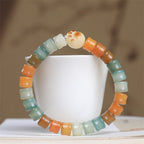 Fortune Jewel Colorful Bodhi Seed Cat Paw Wisdom Bracelet