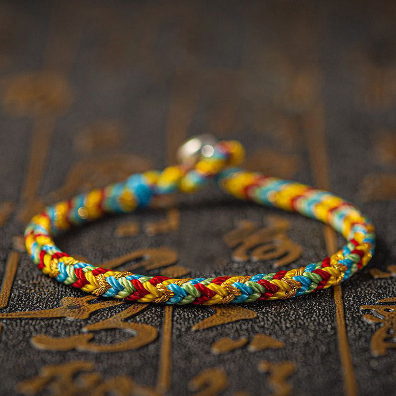 Fortune Jewel "May you be good fortune and success" Lucky Multicolored Bracelet