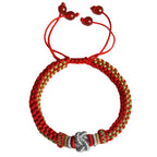 Fortune Jewel Colorful Rope True Love Knot Luck Handmade Bracelet