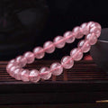Fortune Jewel Natural Rose Quartz Love Caring Bracelet
