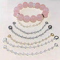 Alloy Open Link Extension Chain for DIY Crystal Jewelry Making